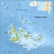 Mapa de Galápagos
